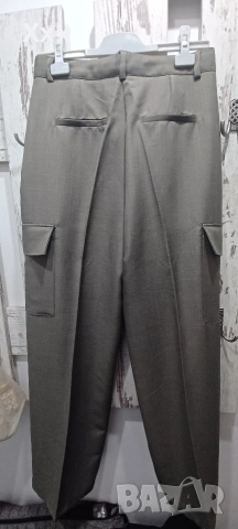 Дамски панталон с карго джобове, снимка 2 - Панталони - 54225354