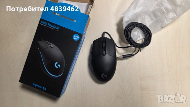 Продавам Мишка Logitech G102, снимка 6 - Клавиатури и мишки - 54688095