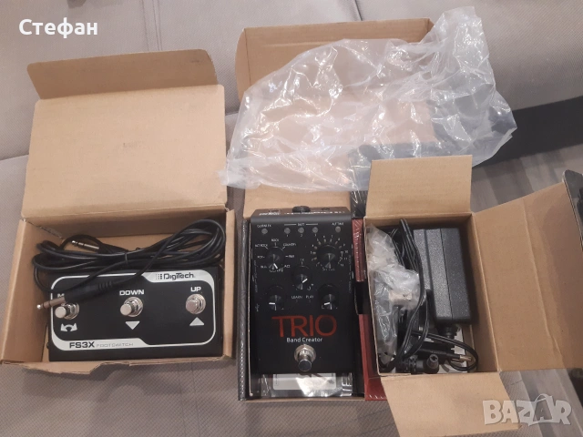 Китара Ibanez RG370DX, BOSS AC-3, Digitech TRIO Band creator, снимка 10 - Китари - 55012589