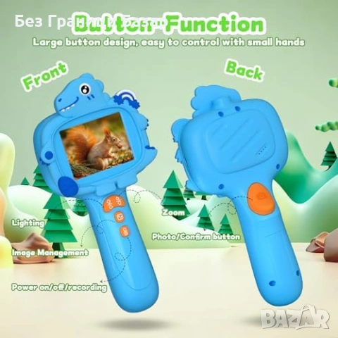 Нов Детски бороскоп 1080P с фото видео водоустойчива сонда LED светлини и IPS екран, снимка 7 - Други - 54130998