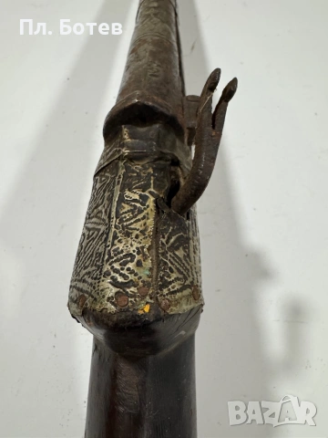 Стара фитилна пушка, снимка 5 - Антикварни и старинни предмети - 54033469