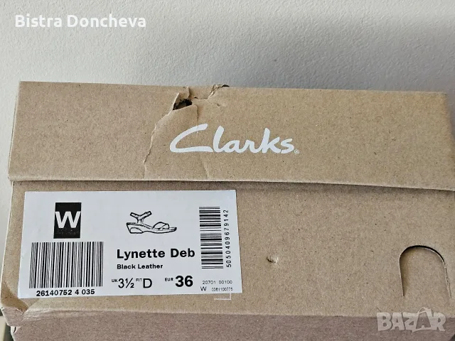 Сандали Кларкс / Clarks, естествена кожа, р-р 36, снимка 4 - Сандали - 55431825