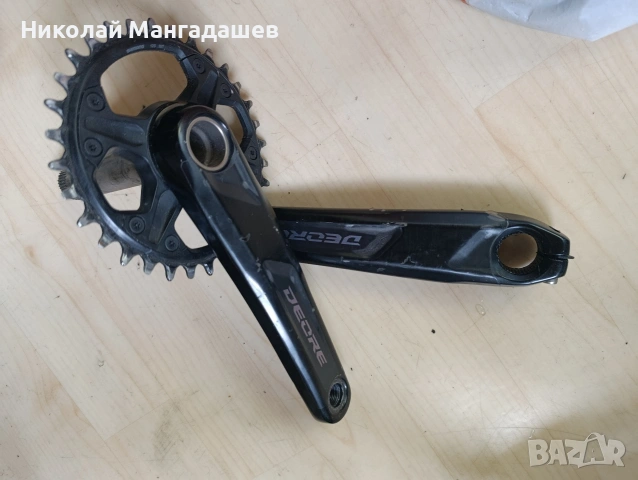курбели Shimano Deore m6100 32T със защитно фолио, снимка 4 - Велосипеди - 54676095
