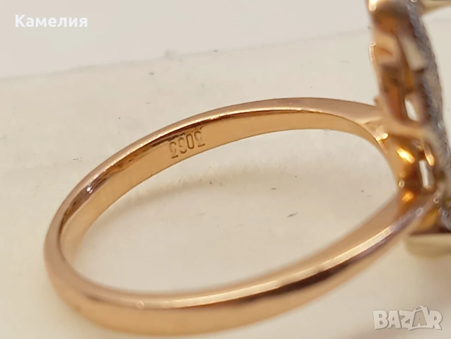 Руско злато. Пръстен , снимка 13 - Пръстени - 55146225