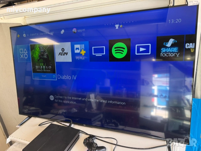 Конзола Sony Playstation 4 500GB, снимка 6 - PlayStation конзоли - 54507110