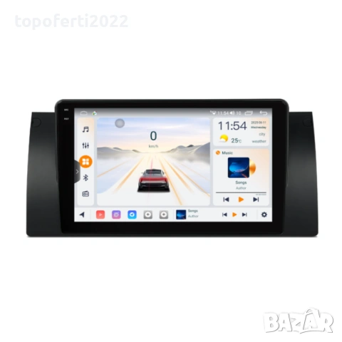 Мултимедия за BMW X5 E53 E39 E38 M5 (1995-2007) Навигация CarPlay Android Auto + Подарък Камера, снимка 2 - Аксесоари и консумативи - 54941050