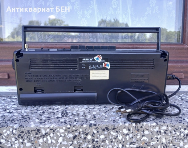 📻 ARTECH M-6740E – ВИНТИДЖ СТЕРЕО РАДИОКАСЕТОФОН FM/GO, снимка 16 - Радиокасетофони, транзистори - 55242888