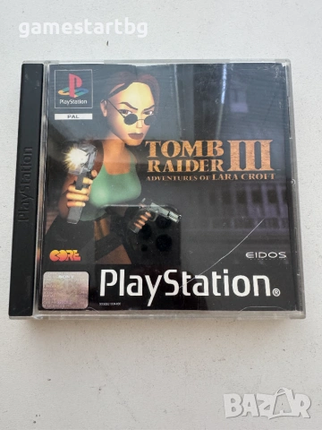 Tomb Raider III Adventures of Lara Croft за PS1