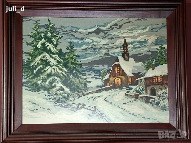 Зимен параклис в снега 
