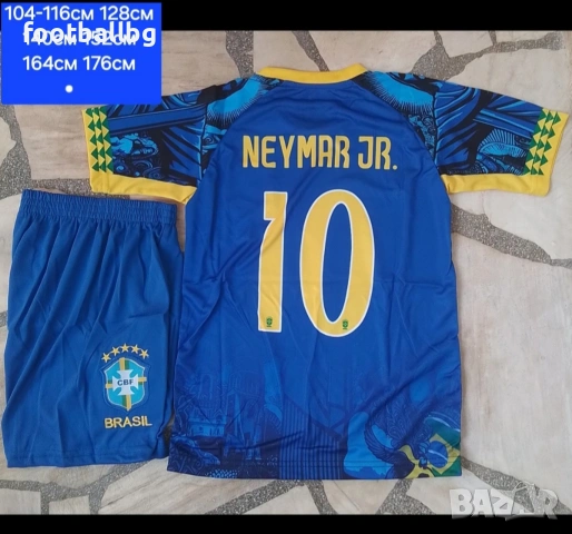 Бразилия 💛⚽️ детско юношески футболни екипи NEYMAR JR 10, снимка 10 - Футбол - 34004950