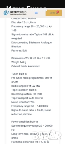 BANG OLUFSEN BEOCENTER 9300, снимка 10 - Аудиосистеми - 54801868