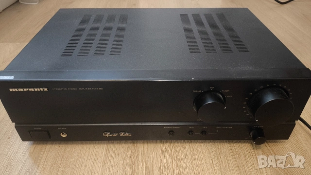 Усилвател Marantz PM-44SE, снимка 2 - Ресийвъри, усилватели, смесителни пултове - 54438473