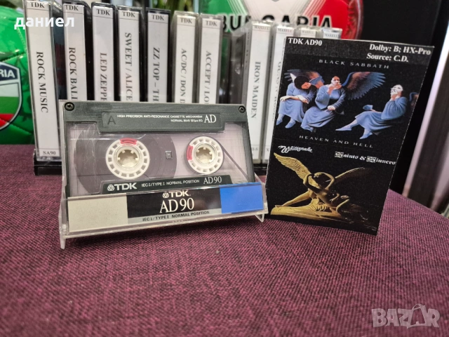 Хубави аудио касети TDK и MAXEL с готина рок музика + подарък, снимка 4 - Аудио касети - 54080518
