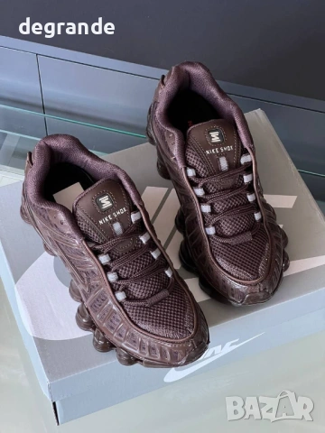 👟Nike Shox TL Шоколад 👇ВИДЕО НА МОДЕЛА , снимка 2 - Маратонки - 54887003
