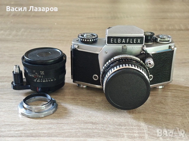 Фото апарат ELBAFLEX VX 1000 с два обектива и адаптер 