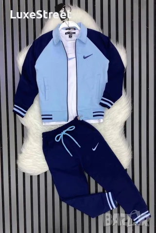 Nike 🫟Детски Екип + Блузка 🫟Лого Бродирано 🫟, снимка 5 - Детски анцузи и суичери - 55531727