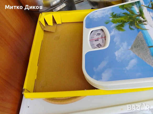 Кантар нов механичен за тегло на хора син и използван зелен, снимка 8 - Други стоки за дома - 46946153