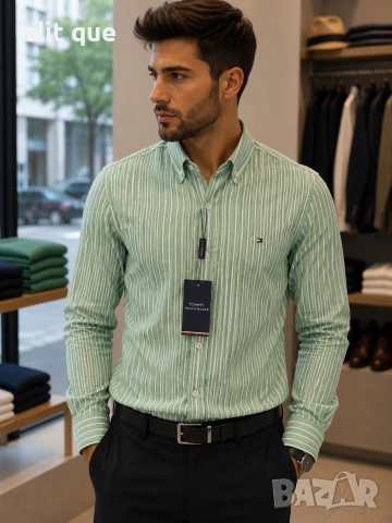 мъжки ризи с дълъг ръкав Gucci Hugo boss armani , снимка 5 - Ризи - 55231866