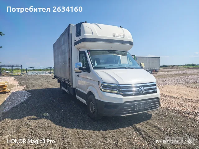 Vw crafter 10 палетен