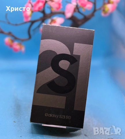НОВ!!! Смартфон Samsung Galaxy S21, 128GB, 8GB RAM, 5G, Phantom Grey, снимка 2 - Samsung - 54898105