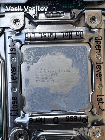 Сървър HP ProLiant DL380P gen8, снимка 5 - Работни компютри - 55100020