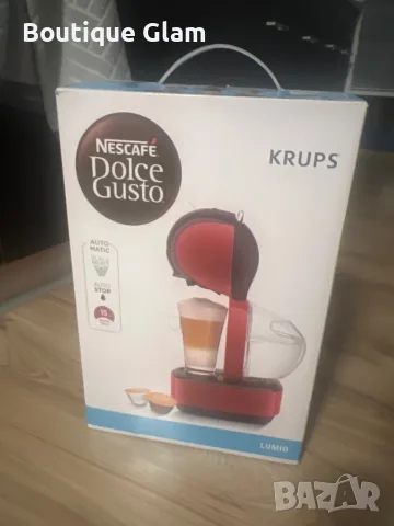 Кафемашина dolce gusto krups с кутия, снимка 1 - Кафемашини - 55436867