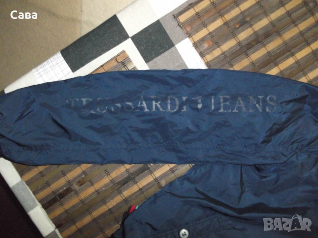 Яке пролет,есен TRUSSARDI JEANS  мъжко,С, снимка 3 - Якета - 54642605