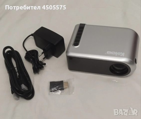 Проектор Kolexa VF210 – Full HD 1080p, WiFi, Смарт Дублиране на Екран, ТОП ЦЕНА.!, снимка 6 - Плейъри, домашно кино, прожектори - 55087492