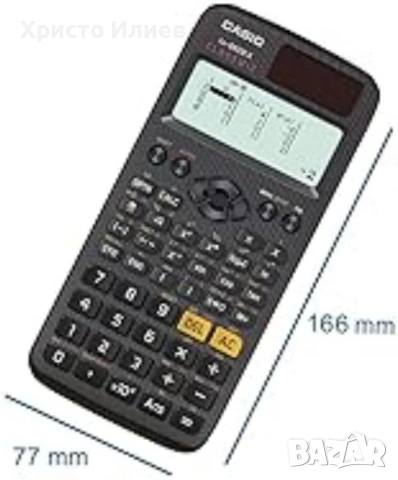Технически научен Калкулатор Casio FX-85DE и защитен калъф червен, снимка 4 - Други стоки за дома - 54482868