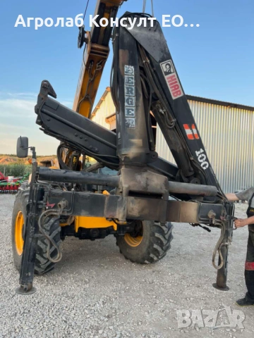 Прикачен кран HIAB 100, снимка 5 - Индустриална техника - 54881860