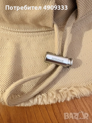 Оригинална шапка Jacquemus  - бежова, снимка 3 - Шапки - 55556051