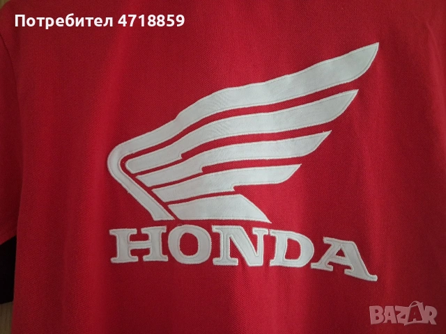 Блузка с якичка на HONDA, снимка 13 - Тениски - 55211487