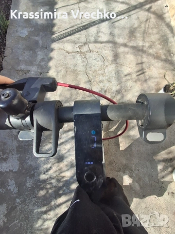 Електрическа тротинетка Xiaomi – запазена, готова за каране, снимка 10 - Велосипеди - 54180813