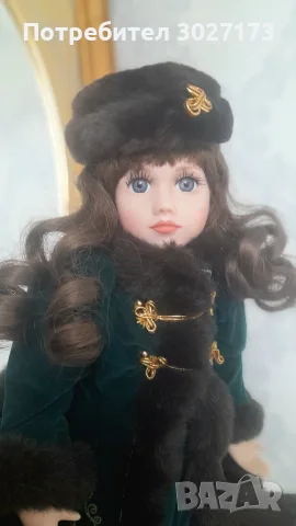 Порцеланова кукла Катрин Роуз от Heirloom Doll на Franklin Mint