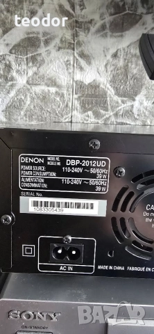 DENON DBP-2012UD SACD*DVD*BLU-RAY *CD, снимка 4 - Аудиосистеми - 48653788