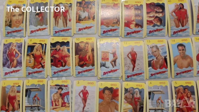 Ретро карти Baywatch - 55 бр., снимка 2 - Колекции - 54853944