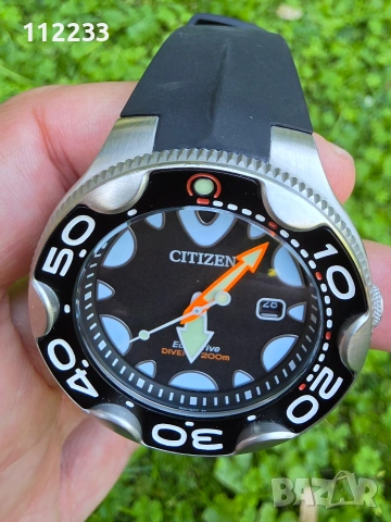 БАРТЕР Citizen BN0230-04E Eco-Drive Promaster Sea Colection Black Orca, снимка 7 - Мъжки - 55080888