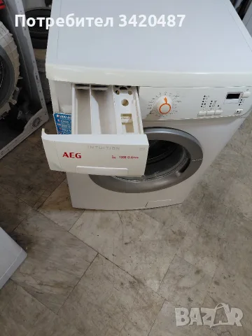 Пералня AEG 7кг 1200об работи като нова , снимка 3 - Перални - 55698529