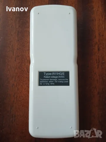 Оригинално дистанционно за климатик Midea R11HG/E (за Midea, Osaka, Carrier и др.), снимка 3 - Климатици - 55694109