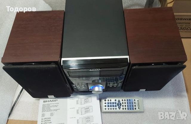 Sharp XL-UR2110H Micro Component System , снимка 8 - Аудиосистеми - 54442520