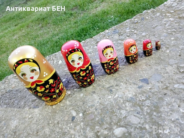 „РУСКИ МАТРЬОШКИ – КЛАСИКА, КОЯТО НИКОГА НЕ ОСТАРЯВА“ 🇷🇺, снимка 8 - Антикварни и старинни предмети - 54459511