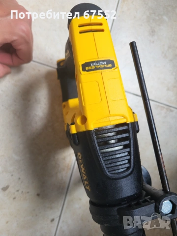 Акумулаторен перфоратор DeWalt DCH072, снимка 4 - Перфоратори - 55242158