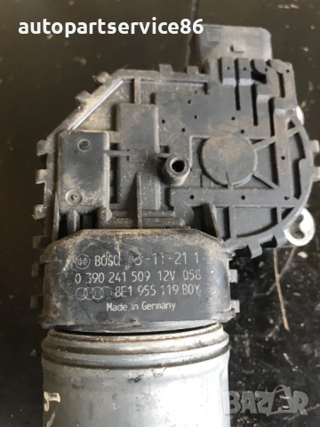 Мотор за чистачки предно стъкло за Audi A4 (2002-2006) 8E1955119B , снимка 3 - Части - 54653151