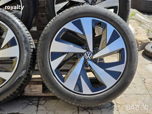 5х112 20 цола Джанти Drammen VW ID.4 ID.5 ID.6 ID.7 Спорт пакет Оригинални джанти! ЕТ 42 J 9 с гуми 