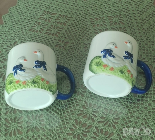Порцеланови чаши за чай с патици* , снимка 6 - Чаши - 54864174