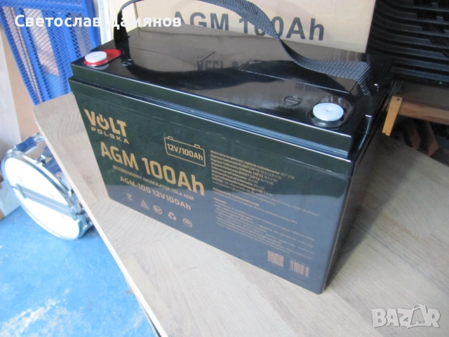 Соларен акумулатор 12v 100 Ah нов в гаранция