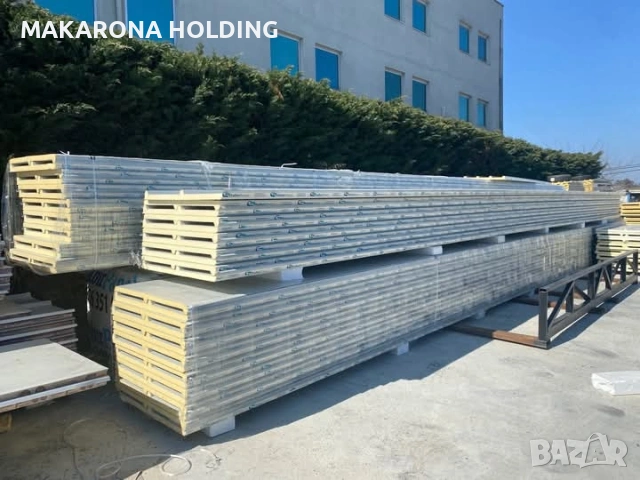 Сандвич панели 40мм дебелина 1 метър широчина 