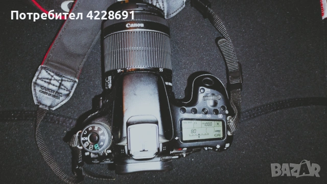 Продавам висок клас цифров фотоапарат Canon 70 d , снимка 3 - Фотоапарати - 54716708