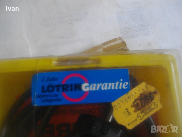 Старо качество ФРГ ЕЛ. МИКРО ПОЯЛНИК LOTRING Favorit 2030 за микроелектроника радио ТВ технология , снимка 5 - Други инструменти - 54046907