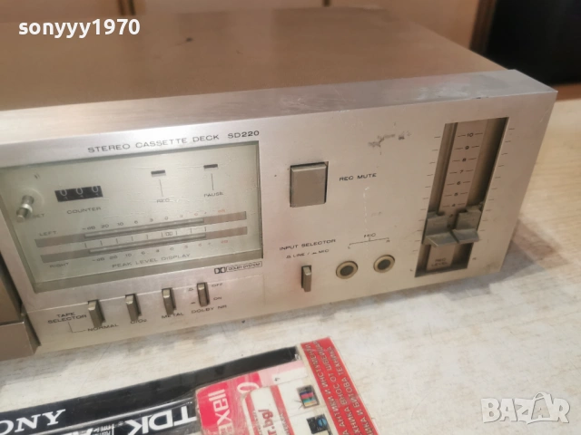 MARANTZ SD 220 DECK MADE IN JAPAN 1104262034LCHERY1, снимка 5 - Декове - 54168628